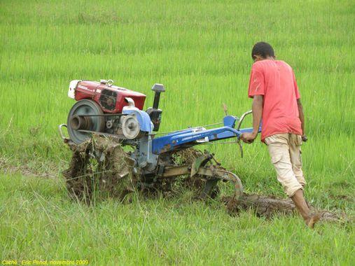 walking tractor